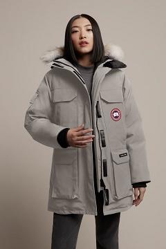 Chamarras Canada Goose Mujer México - Expedition Abrigos Beige SN2305689